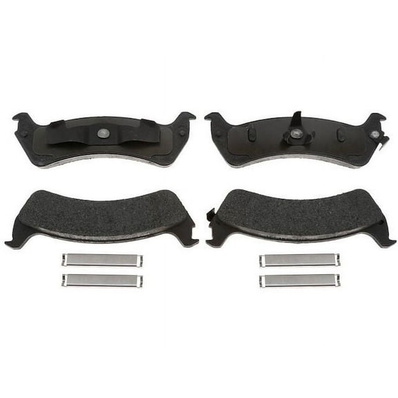Rear Brake Pad Set - Compatible with 2001 - 2005 Ford Explorer Sport Trac 2002 2003 2004