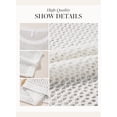 thumbnail image 4 of Shine Up Crochet Beach Coverups Women Swimsuits Summer Short Sleeve Blouses Knit Hollow Out Tops, 4 of 5