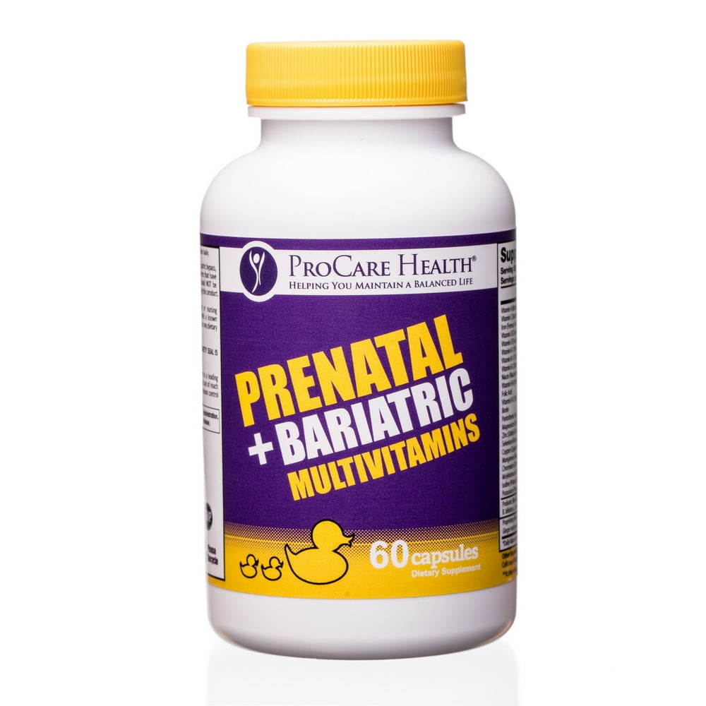 ProCare Health Prenatal + Bariatric Multivitamin Capsule 60ct