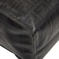 thumbnail image 5 of Pre-Owned Fendi Mania Zucca x Fila Collaboration Tote Bag 8BH357 Black Leather Wool Women's..., 5 of 13
