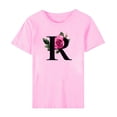thumbnail image 5 of Valentines Clothes Under 10.00 TMOYZQ Womens Plus Size T-Shirts Trebdy Red Rose Graphic Casual Blouse Loose FIt Short Sleeve Crew Neck Pullover Tops, 5 of 5