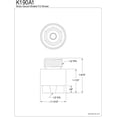 thumbnail image 2 of Kingston Brass Made to Match K190A1 Backflow Prevention Vacuum Breaker, 2 of 2