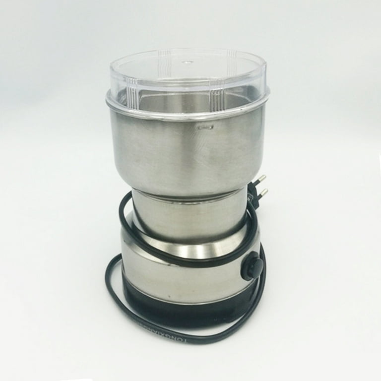 Electric Stainless Steel Coffee Bean Grinder Home Grinding Milling