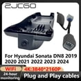 thumbnail image 2 of Cámara de salpicadero DVR para coche ZJCGO 4K Wifi 3840*2160, grabadora de vídeo para Hyundai Sonata DN8 2019 2020 2021 2022 2023 2024, 2 of 5