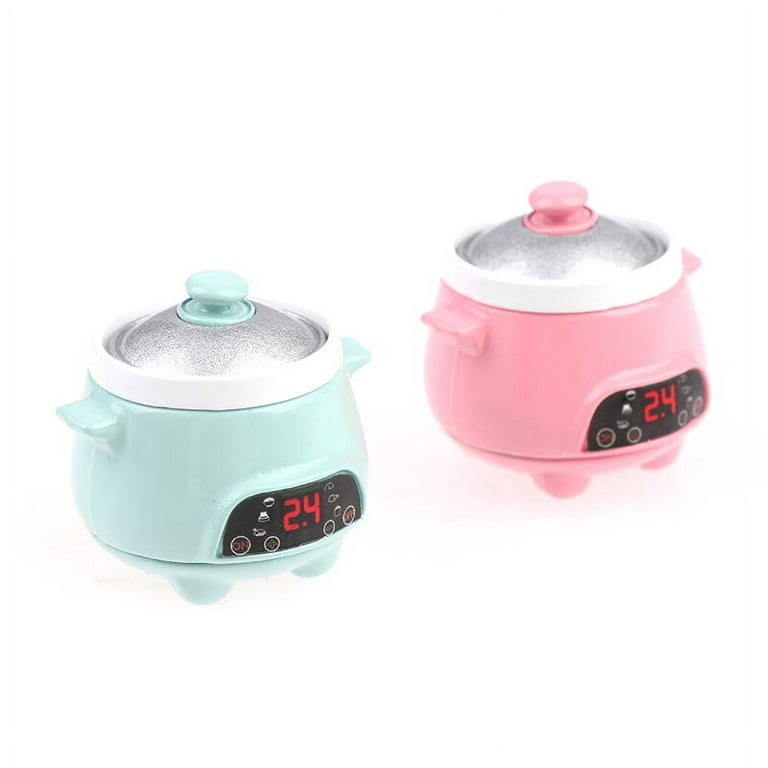 Dollhouse 1/12 Scale Miniature Rice Cooker Kitchen Accessories