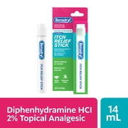 Benadryl Itch Relief Stick Extra Strength, Rashes, Insect Bites, Pocket Friendly, .47 ounces