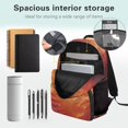 thumbnail image 5 of Aplkyhs Fire Soccer Pack School Backpack for Kids Age 6-18 Ergonomic Padded Adjustable Straps Large Capacity Water Resistant Bookbag for K-12 Students Daily School Travel, 5 of 7