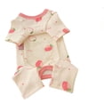 thumbnail image 2 of Dog Pajamas for Small Medium Large Dogs, 4-Way Stretch Pet Pjs, Soft Comfortable Pet Clothes for All Breeds Boy Girl Dogs(XL,Beige), 2 of 3