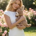 thumbnail image 5 of Kangaroo Plush Stuffed Animal Soft 13.7 Inches Tall Detailed Realistic Wallaby Figure for Bedroom Decor and Animal Lover Gifts, 5 of 6