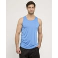 thumbnail image 3 of Real Essentials 5 Pack: Dry-Fit Muscle Tank Tops Sleeveless Shirts Workout Tees Athletic Running Tees (Big & Tall Available), 3 of 6