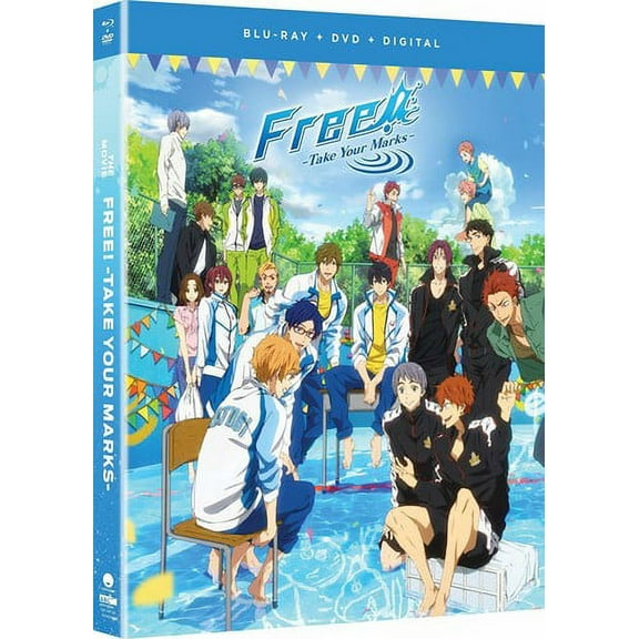 Free!: Take Your Marks - The Movie (Blu-ray DVD Digital Copy), Funimation Prod, Anime