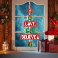 thumbnail image 4 of Opvise Christmas Door Hanging Festive Party Decor Eco-friendly Eye-catching Xmas Door Hanging for Merry Atmosphere for Christmas A, 4 of 7