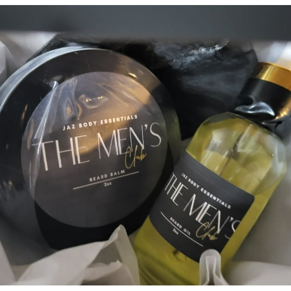 The Men's Club Beard Balm and Beard Oil Gift Set