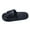 Black, variant on Cloud Slides for Women Men Soft House Slippers Non Slip Pool Shower Shoes Beach Bathroom Flats