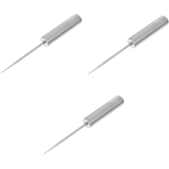 3 pcs 201 Xxcm Safety Chisel Best Silver Removal Bars Cold Style Picnics Bartender Bar Knife Tool Home Chipper Pub Kitchen Stainless Carving And Camping Crusher Crushed Japanese