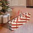 thumbnail image 2 of YWIYIUD 1Pc Wrapping Paper Organizer Storage Bag, 32inch Christmas Wrapping Organizer Box Under Bed Storage Containers for Decorations Paper Roll,Ribbons, Balls, Bows, 2 of 5