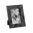thumbnail image 1 of Cadre Photo Motif Feuille Noir /argent 4x6 Pieds', 1 of 2