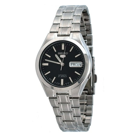 Seiko 5 SNKG13J1 Men's Made in Japan Stainless Steel Black Dial Automatic