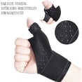 thumbnail image 4 of Vendaje reversible de compresión para el pulgar, férula para el pulgar, ortesis para el pulgar de BlackBerry, artritis, dedo en gatillo, tendinitis, soporte para el pulgar estable y transpirable L/XL, 4 of 5