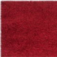thumbnail image 5 of SAFAVIEH Charlotte Solid Plush Shag Area Rug, Red, 5'1" x 7'6", 5 of 6