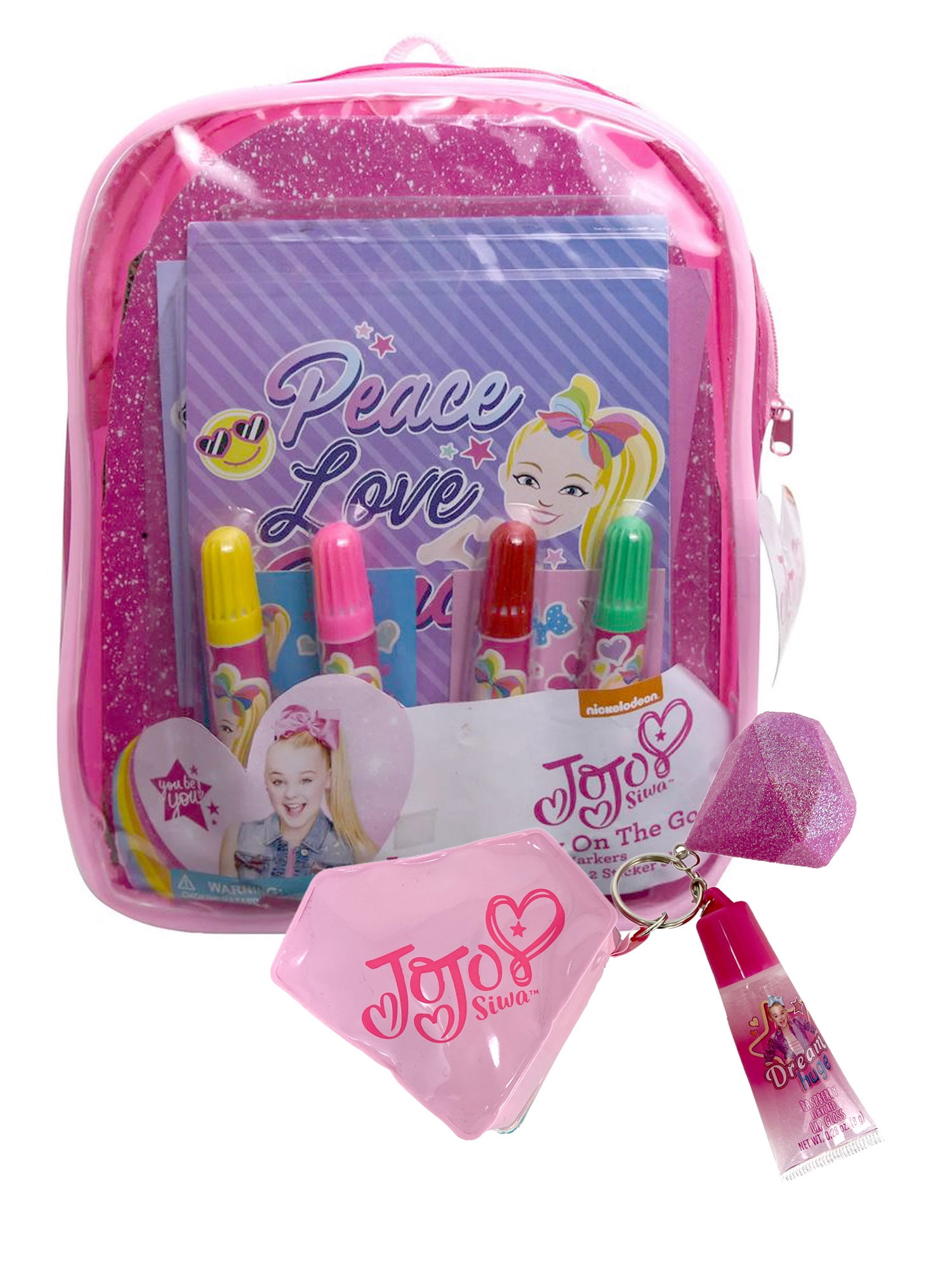 JoJo Siwa - JoJo Siwa Art Activity and Mini Backpack Set w/ Cosmetic