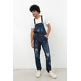 thumbnail image 4 of Banny Jeans ® Men's 100% Cotton Denim Overalls Stonewashed Bib Overall, 4 of 5