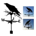 thumbnail image 6 of 20-Inch Metal Weathervane,Stainless Steel Weather Vane with Roof Mount Roof Garden Decorations for Outdoor Farm Yard Garden Gazebo, 6 of 9