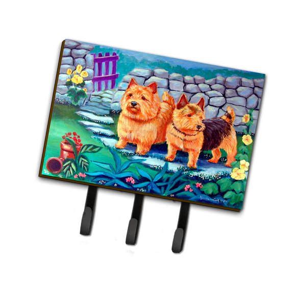 Carolines Treasures 7520TH68 Norwich Terrier Leash or Key Holder Triple multicolor