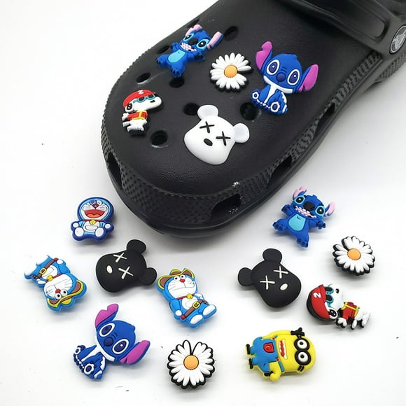 9-Pack Crocs Shoe Charms - Customizable with Jibbitz, Unisex & Adult, Multicolor
