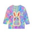 thumbnail image 5 of Cowsor Tween Boys Girls Easter Graphic Printed 3/4 Sleeve Crew Neck Basic Tee Lightweight Casual Layering Top for Kids, 5 of 5
