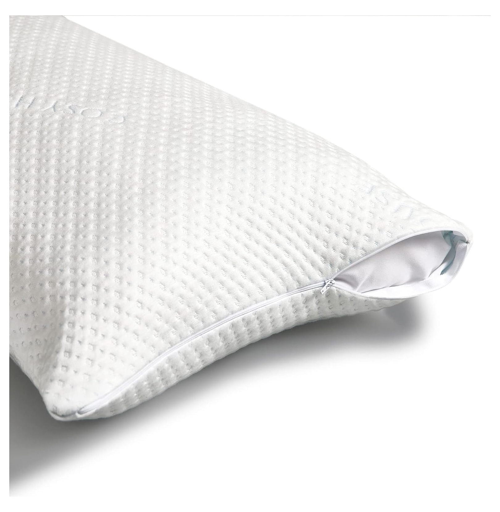 Luxury Rayon Derived from Bamboo Body Pillow for Side & Back -Supportive, Soft, Fluffy, & Quality Long Pillow - Measures 54” x 20”