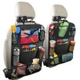 thumbnail image 5 of Organizador de coche para niños, 【Supercapacidad】 Organizador de asiento de coche, negro, 2 piezas, 5 of 5