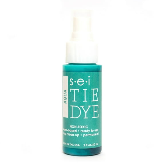 S.E.I. Tie Dye Aqua Fabric Spray 2 oz Bottle