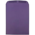thumbnail image 2 of JAM Paper 9 x 12 Open End Envelopes, Dark Purple, 10/Pack, 2 of 2