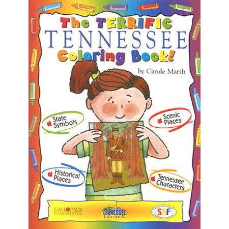 The Terrific Tennessee Coloring Book - 