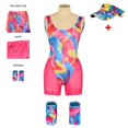 thumbnail image 1 of Caliente película Aduit & Kids Cosplay Barbie Ken disfraz Halloween juego de rol mujeres hombres niños niñas ropa conjunto vacaciones playa traje de baño, 1 of 4