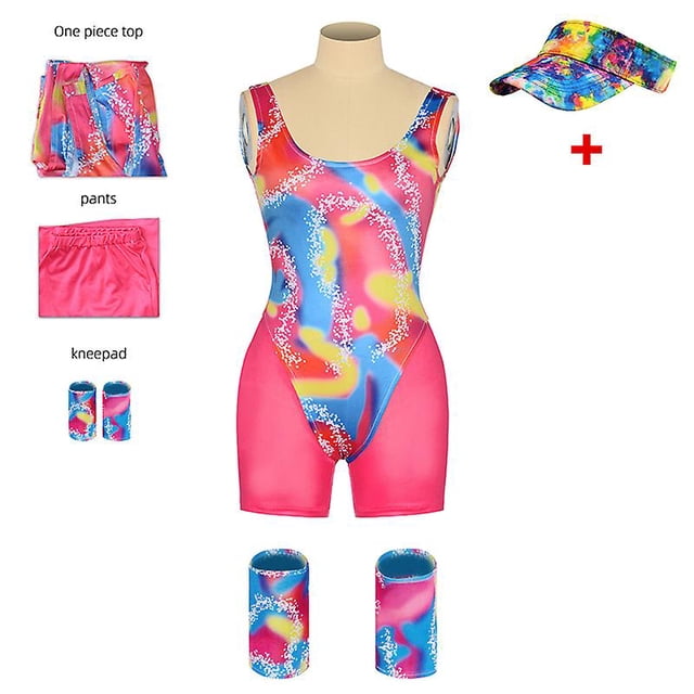 Caliente película Aduit & Kids Cosplay Barbie Ken disfraz Halloween juego de rol mujeres hombres niños niñas ropa conjunto vacaciones playa traje de baño