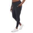 thumbnail image 5 of Danskin Women's High Rise Contour Legging (Black Salt, XXL), 5 of 6