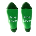 thumbnail image 3 of Cute Frog Socks for Men Women Novelty Crew Socks Animal Lover Birthday Costume Gifts, 3 of 4