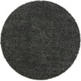 thumbnail image 5 of Unique Loom Davos Shag Collection Area Rug - Solid (2' Round Peppercorn), 5 of 7