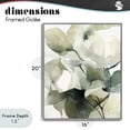 thumbnail image 4 of Stupell Industries Modern Flowing Floral Branches Gray Framed Giclee Art, 16 x 20, by Svetlana Aleynikova, 4 of 8