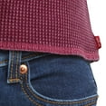 thumbnail image 4 of Levi's Girls' Short Sleeve Waffle Top, Sizes 4-16, 4 of 6