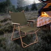 Portable Folding Camping Chair out/ Indoor Furniture Aluminum for Picnic Hiking