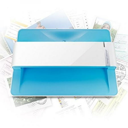 Document Picture Scanner Plustek ePhoto Z300: Photos and Documents Scanner, 600 dpi. scan 4x6 inch photos in 2 sec, auto scan, crop, deskew, no preview needed, scan size from photo to letter, support MAC and PC ()