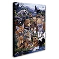 thumbnail image 2 of Trademark Fine Art 'Forest Friends' Canvas Art by Jenny Newland, 2 of 3