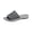 Gray, variant on Slide Sandals for Women, Knit Mesh Open Toe Sandals, Comfortable Wedge Casual Slides, Summer Footwear for Outdoor Black