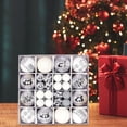 thumbnail image 4 of 44PC Christmas Ball Ornaments Set, Shatterproof Hanging Decorations for Tree Party Birthday Holiday Wedding, Durable Xmas Balls for Home Display, 4 of 6