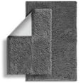 thumbnail image 5 of Nestl Bathroom Rugs, Machine Washable Bath Mats For bathroom Floor Rugs, Nonslip Backing Rubber Bath Rug, Gray, 5 of 6