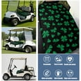 thumbnail image 6 of St. Patrick's Day Irish Theme Golf Cart Seat Protector, 51"x31" Front Bench Towel, Comfortable Fit, 6 of 8