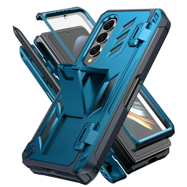 Funda de teléfono ZKRO para Samsung Galaxy Z-Fold-4 con soporte para S-Pen